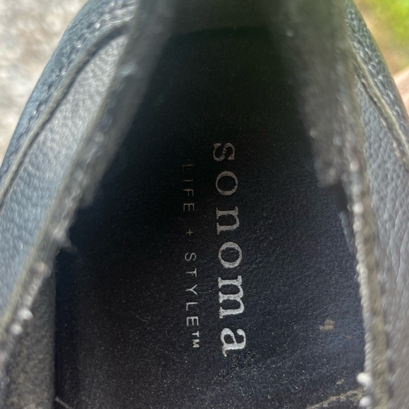 Sonoma black leather shoes - Picture 3 of 11